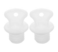 PAMINGONO 2pcs Small Rubber Hot Water Bottle Stoppers 16mm Replacement Plugs for Hot Water Bags Anti-Leak Seal Caps Compatible