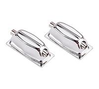 PAMINGONO 2pcs Snare Drum Set Lugs Claw Hooks Double-end Ear Lug Connector for Drumset Kit Drum Parts