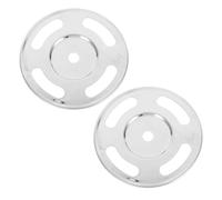 PAMINGONO 2pcs Stainless Steel Stanchion Post Rope Hooks for Replacement Accessories with Secure Fit and Sl esign, for Crowd Control Barriers in Museums and Theaters