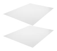 PAMINGONO 2pcs Sublimation Blank Plaque 30x40cm Pearl White Aluminum Sheet Metal Sublimation Blanks for Heat Transfer Printing DIY Signs and Photo Boards