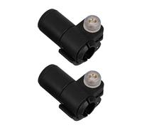 PAMINGONO 2pcs Trekking Pole External Flip Lock Clips 16mm Hiking Stick Clamp Replacement for Mountaineering and Walking Stick Accessories