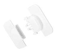 PAMINGONO 3 Pcs Baby Safety Locks Set, Child Proof Cabinet and Drawer Adhesive Locks, White Multipurpose Baby Guard Locks for Kitchen and Furniture Safety