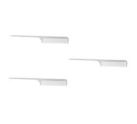 PAMINGONO 3 Pcs Professional Barber Hair Comb Titanium Steel Mens Styling Wide Toothed Comb