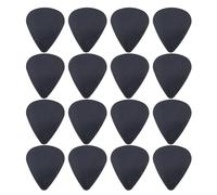 PAMINGONO 30pcs Black Guitar Picks Plastic Plectrums Thin for Acoustic Bass Ukulele Banjo Guitar Accessories for Musicians Present and Strummed Playing
