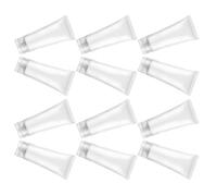 PAMINGONO 30pcs Dispensing Bottle Travel Bottles Shampoo Lotion Tube Hand Cream Empty Container Travel Essentials Toiletries Empty Tubes for Cream White