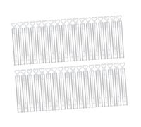 PAMINGONO 36pcs Heart-Shaped Bubble Wands Set Portable Bubble Bottles for Interactive Outdoor Party Wedding Fun ’s