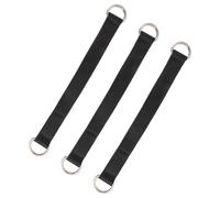 PAMINGONO 3pcs Fitness Hanging Straps for Pull-up Bar, 30cm x 4cm Gymnastic Ring Belt Sports Assist Strap, Multi-functional Indoor Exercise Pulling Up Assist Bands for Home Gym Training