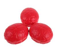 PAMINGONO 3pcs Hand Grip Strengthener Squeeze Balls for Hand Therapy, Finger Exerciser Training Balls 2.76"x2.36" .57" for Seniors Stroke Arthritis