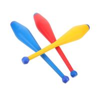 PAMINGONO 3pcs Juggling Sticks Lightweight Balanced Clubs with High Friction Grip Handles for Circus and Stage Performance Suitable for Beginners and Professional Acrobatic Tricks in Indoor
