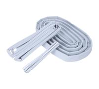 PAMINGONO 3pcs Self Adhesive Window Noise Blocker Strip for Plastic Steel Sliding Windows Soundproof Weather Stripping Tape for Draft Excluder Dustproof Insulation Seal for Home Privacy and
