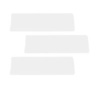 PAMINGONO 3pcs Transparent Balayage Highlighting Boards for Hair Coloring Lightweight Flat Hair Color Foil Paddle for Precise Highlights and Ombre Dyeing Easy to Clean Professional Dyeing