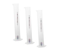 PAMINGONO 3sets Beer Alcohol Scale Hydrometer for Measure Sugar Hydrometer for Moisture Content for Brew Beer Use in Home Brewing Wine Making