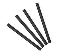 PAMINGONO 4 Pcs Rubber Lip Replacement Strips for Dustpans Edge Refill Inserts Adaptive Garbage Shovels Accessories Lightweight and Robust Cleaning Tool Enhancements