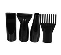 PAMINGONO 4pcs Abs Hair Dryer Diffuser Nozzle Attachments with Comb Style Ergonomic Grip for Pet Grooming and Hair Styling Fit for Home and Salon Use