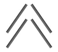 PAMINGONO 4pcs Carbon Graphite Electrode Rod for Laboratory Environments Precision Engineering and Corrosion Resistance, 8mm Diameter and 9cm Length Suitable for Electroplating
