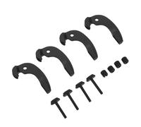 PAMINGONO 4pcs Cello Fine Tuners Compatible with Instruments Dual String Adjuster Metal Violin Replacement Tuning Pegs for Precise and Stable Pitch Control