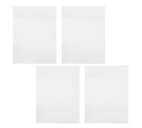 PAMINGONO 4pcs Double Sided Sublimation Nameplates 20x15cm High Gloss Aluminum Heat Transfer Metal Signs for DIY Crafts Industrial Equipment Tags Party and Holiday Decor