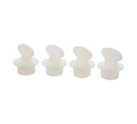 PAMINGONO 4pcs Leakproof Water Bottle Caps Plastic Hot Water Bottle Lids Replacement Stoppers Fits Mouth for Home and Office Use
