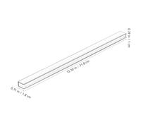 PAMINGONO 4pcs Mini Mahjong Racks U-shaped Slot Tile Holders Lightweight Portable Travel Game Accessories Efficient Organized Card Storage for Group Play