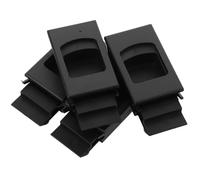 PAMINGONO 4pcs Plastic Buckle Lock for Cabinet Doors and Distribution Boxes, Rectangular Rv Sliding Door Latch with Easy Installation, Versatile Use for Rvs and Home Cabinets