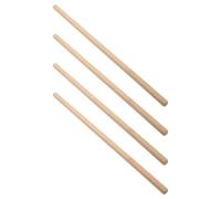 PAMINGONO 4pcs Portable Wooden Mahjong Pushers Smooth and Splinter-free Bamboo Tile Movers for Mahjong Tile Games On-the-go and Travel Accessories