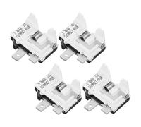 PAMINGONO 4Pcs Refrigerator Starter Relay and Compressor Overload Protector for Household Fridge Freezer Thermal Overload Relay 1/ with Ptc Starter for Cooling Appliances