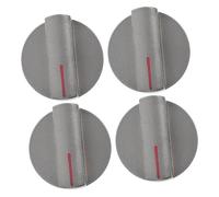 PAMINGONO 4pcs Replacement Stove Knobs for Gas Stove Simple Style Gas Cooker Knobs Easy to Install and Clean for Kitchen Use