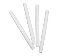 PAMINGONO 4pcs Silicone Wire Pencil Lip Brush Reusable Lidded Lip Applicators for Women Makeup Tools Portable
