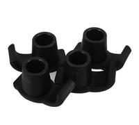 PAMINGONO 4pcs Walker Ski Glides Nonstick Nylon Feet Tips Wear-Resistant Walker Slides No Tools Required Assembly for Mobility Aid Accessories