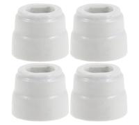 PAMINGONO 4pcs Waterproof Silicone Seal Caps for Electric Toothbrush Heads Compatible with Philips Hx6 Series, Protective Repair Parts for Oral Care Maintenance