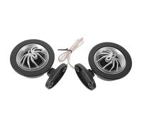 PAMINGONO 5" Car Tweeters Pair with 250w Super Power, 90db Spider Dome Speakers, Adjustable 45° Collision-proof Audio Tweeters for Crisp High-frequency Sound in Car Audio Systems