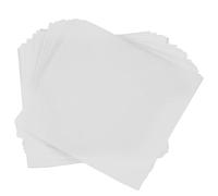 PAMINGONO 500pcs 10x10cm High-gloss Non-absorbing Weighing Paper Sheets for Laboratory Sample Transfer and Accurate Scale Measurement