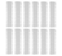 PAMINGONO 500pcs PVC Self-Adhesive Sticky Hooks for Hanging, Display Hanging Tabs with Strong Adhesion, for Shops and Displaying Light Goods