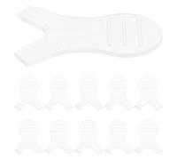 PAMINGONO 50pcs Eyelash Lift Brush Tool Y Comb for Grafting and Lash Perming 1.77×1.26×0.08 Inch Lash Lift Supplies for Beauty Salon and DIY Makeup