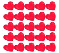 PAMINGONO 50pcs Heart-Shaped Adhesive Bandages Pe Material Curing Breathable Wound Patches for Outdoor Emergency Use