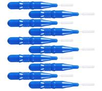 PAMINGONO 50pcs Interdental Tooth Floss Brushes 2.5mm Blue Plastic Oral Care Tools Teeth Cleaning Accessories for Dental Hygiene and Gap Cleaning