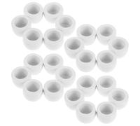 PAMINGONO 50pcs Mini Flower Pots Small Plastic Miniature Pots for DIY Sandbox Scenes Home Party Festival Decor Realistic Accessories for Model Landscapes and Tabletop Displays
