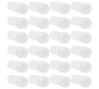 PAMINGONO 50pcs Plastic Sample Bottles Refillable Vials with Caps Small Portable Medicine Containers for Powder Pills Granules Storage