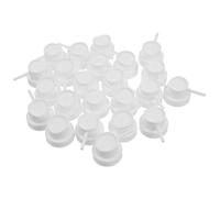 PAMINGONO 50pcs Plastic Spray Paint Nozzles for Aerosol Bottles with White Caps Versatile and Easy to Use Spray Nozzle Sprayers for Artistic Endeavors