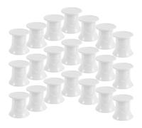 PAMINGONO 50pcs Plastic Toothpaste Caps Flip Top Design for Toothpaste Tubes, Sturdy Pp Material and Resistant to Breakage, for Bathroom and Travel Use, White Colour