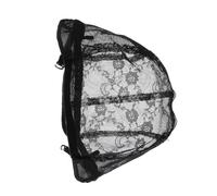 PAMINGONO 5pcs Adjustable Wig Cap with Breathable Lace Mesh Dome Elastic Hair Net for Women Floral Design Hair Wrap for Cosplay Festival and Daily Dress-up