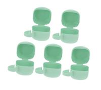PAMINGONO 5pcs Holder Boxes Made of Sturdy Pp Material with Dustproof Design and Portable Handle for Easy Carrying During Daily Life and Travelling