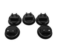 PAMINGONO 5Pcs Red Black 2-Way Speaker Wire Terminal Connectors Metal Pins for Audio Wiring, Speaker Box Terminal Cup Clips Compatible Subwoofer and Car Stereo Systems