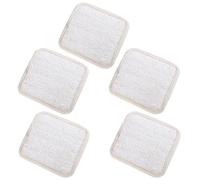 PAMINGONO 5pcs Shower Loofah Sponge Body Scrubber Beige Loofah Material Durability Easy to Grip Bathing Sponges for Shower Exfoliating Body Wash for Bathroom Use