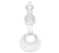 PAMINGONO 5Pcs Yacht Marine Valve Lid Air Bed Replacement Valve Cover PVC Stable Structure Secure Fit Performance for Home Pool Inflatable Air Bed