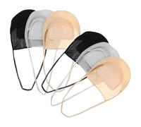 PAMINGONO 6 Pairs Women’S Invisible Low Cut Socks Breathable Thin Ice Silk Liner Ankle Socks Ball-of-Foot Cushion for Summer Casual and Daily Wear