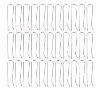 PAMINGONO 60pcs Hot Roller Clips Replacement for Electric Curlers Metal Hair Curler Clips with Non-slip 3/4 Inch Clamps for Women, Versatile Styling Solution Supporting Curl Types in Salon