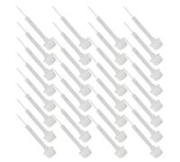 PAMINGONO 60pcs Nail Art Brushes Nail Polish Brush Replacement for Gel Polish and Liquid Dip Powder Applicator Ultra-fine Bristles to Draw Fine Lines and Patterns