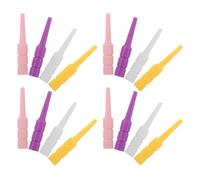 PAMINGONO 64 Pcs Score Nails Cribbage Board Pegs Plastic Tapered Game Pins for Traditional Crib Pegs Replacement Cribbage Board Game Accessories Scorekeeping