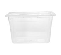 PAMINGONO 6l Slow Cooker Container Storage Case, Practical Kitchen Vegetable and Fruit Storage Box Perforated Design for Sous Vide Cooking